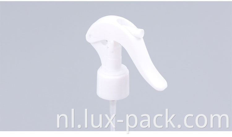 20/410 24/410 28/410 Aangepaste kleur Transparante PP Mini Trigger Sprayer